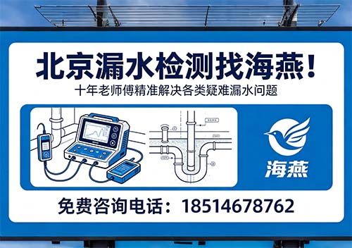 北京海燕漏水檢測！十年老師傅精準(zhǔn)解決各類疑難漏水問題